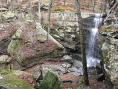 Main waterfall at Burden Falls