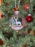 Deer Globe Ornament