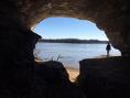 Cave in Rock State Park along Ohio River