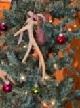 Deer Antler Ornament